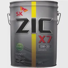 Масло моторное ZIC X7 Diesel 5W-30 20 л