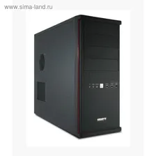 Корпус Gigabyte GZ-X7 черный без БП, ATX, черный